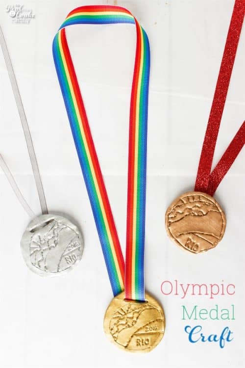 Fun Olympic Craft for Kids and Parents