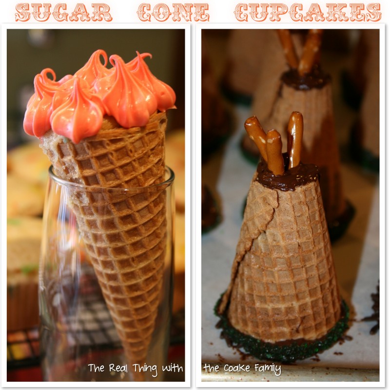 How to bake cupcakes in an ice cream cone...the easy way! #Recipe #KitchenTips #Cupcakes #RealCoake How to bake cupcakes in an ice cream cone...the easy way! #Recipe #KitchenTips #Cupcakes #RealCoake
