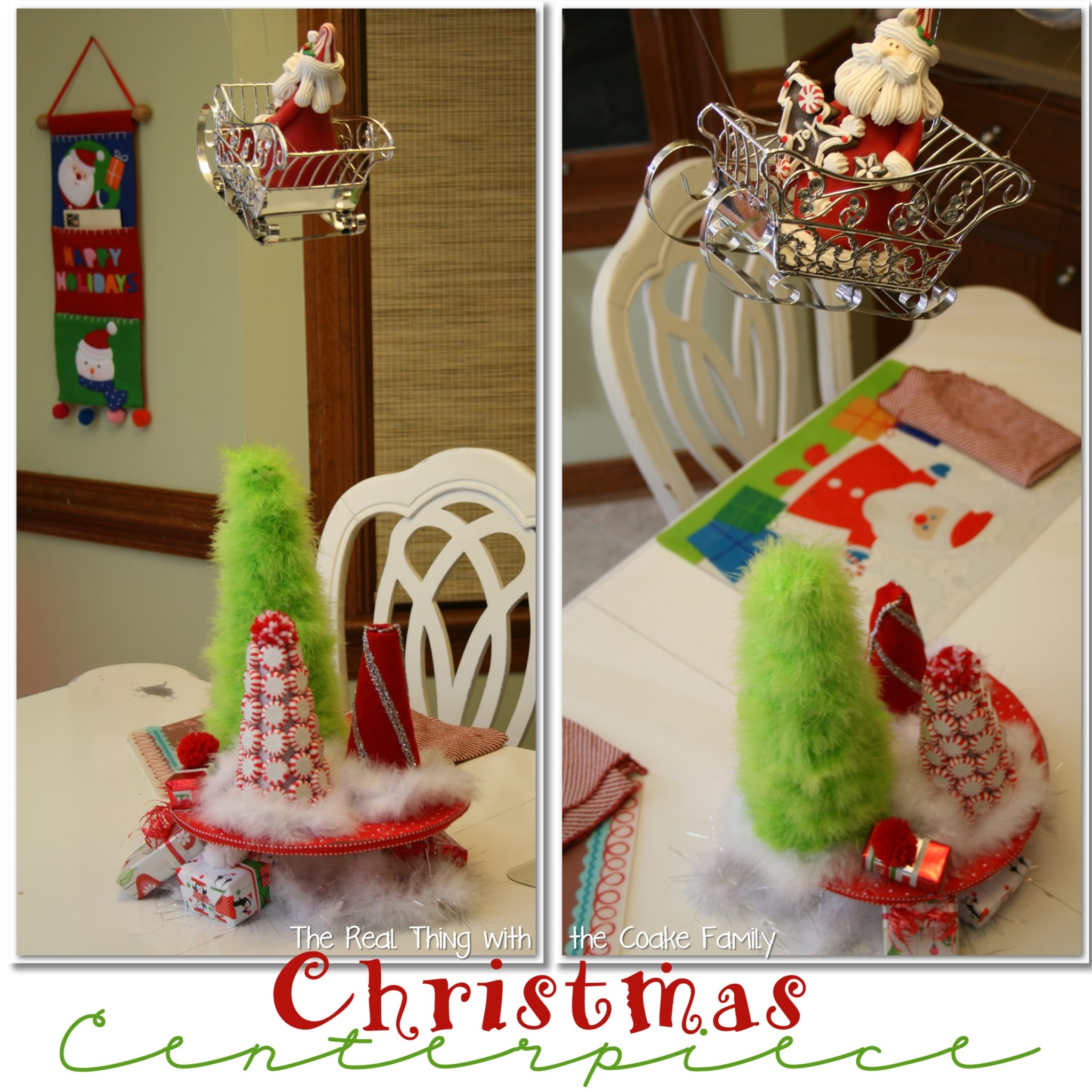 Table Decorating Ideas Christmas Centerpiece The Real Thing