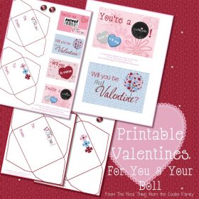 Printable Valentines!