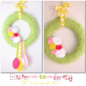 Easter to Spring DIY Wreath