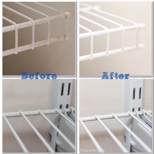 Diy Cleaning Wire Shelves