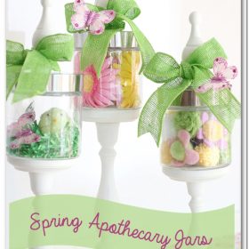 Spring Apothecary Jars
