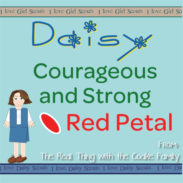 Daisy Girl Scouts ~ Daisy Petals ideas for completing the Red Petal for Courageous and Strong. #GIrlScouts #DaisyPetals Daisy Girl Scouts ~ Daisy Petals ideas for completing the Red Petal for Courageous and Strong. #GIrlScouts #DaisyPetals