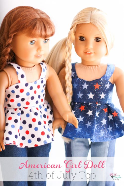 Adorable free doll clothes pattern for sewing an American Girl Top along with tips for completing the pattern. Adorable free doll clothes pattern for sewing an American Girl Top along with tips for completing the pattern.