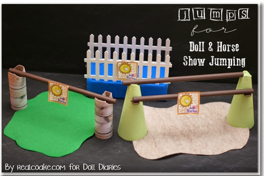 A cute American Girl craft to make show jumps for 18 A cute American Girl craft to make show jumps for 18