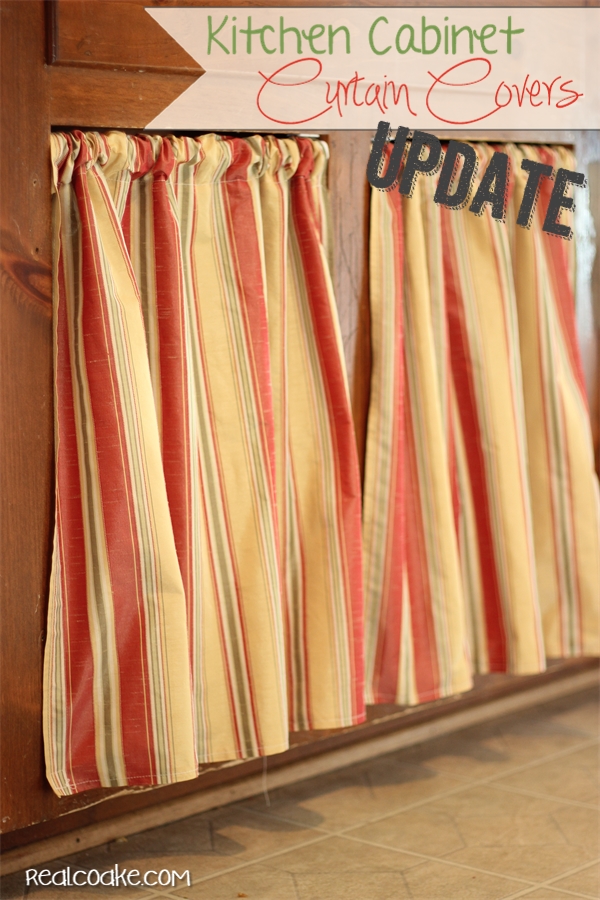 Easy Breezy New Cabinet Curtains Kitchen Cabinet Ideas