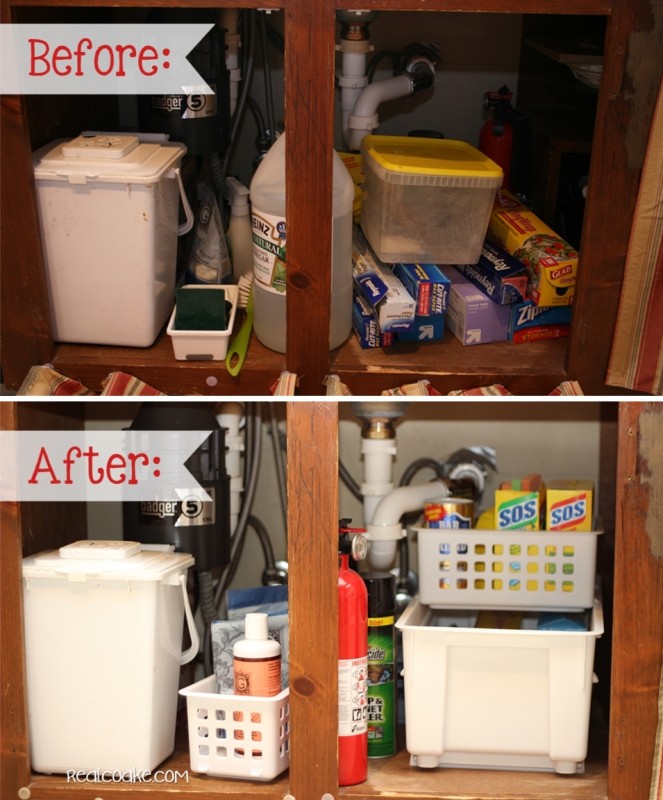 Organizing Tips For Under The Sink From Messy To Organized