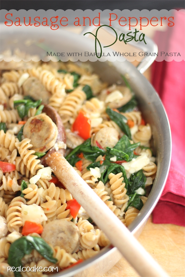 Delicious, quick, easy and #HealthyDinnerRecipes the whole family will enjoy. #PastaRecipes made with Barilla Whole Grain Pasta from #realcoake Delicious, quick, easy and #HealthyDinnerRecipes the whole family will enjoy. #PastaRecipes made with Barilla Whole Grain Pasta from #realcoake
