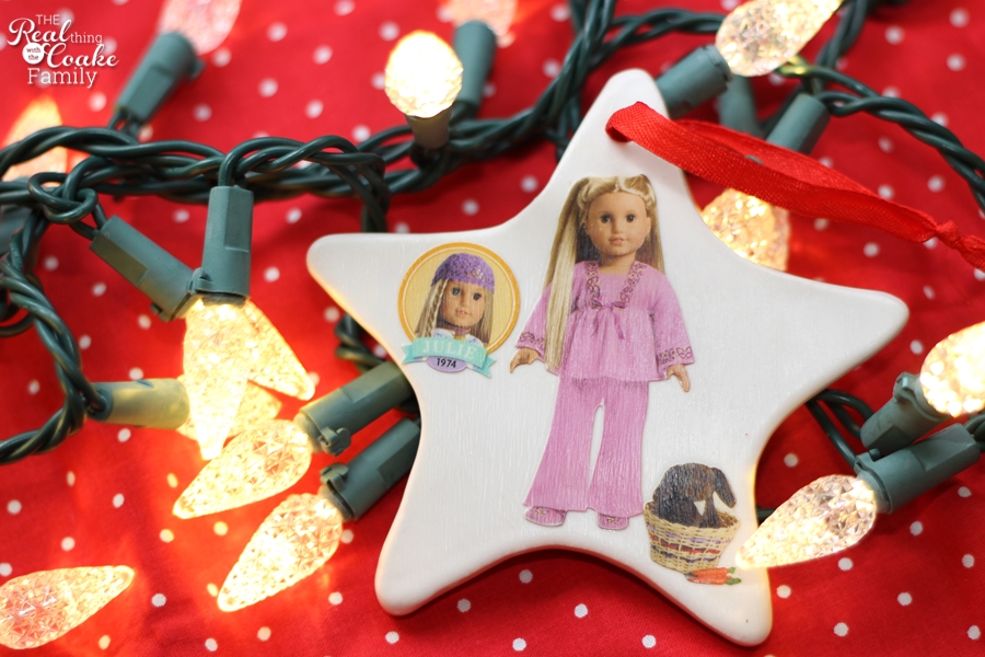 American Girl Crafts to make Homemade Christmas Ornaments