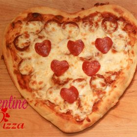 Family Dinner Ideas ~ Valentine Pizza