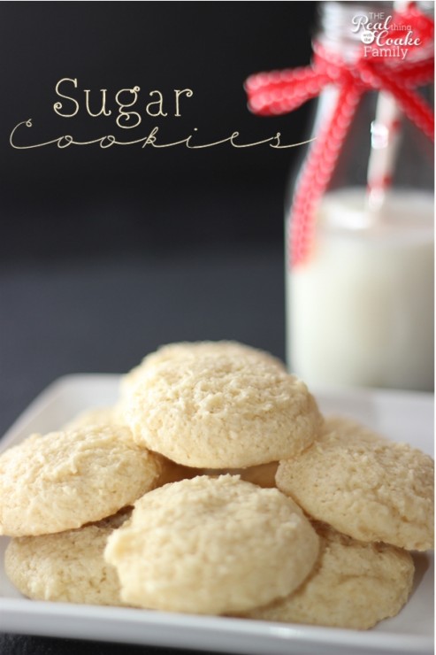 Sugar Cookies ~ An Old Fashioned Recipe