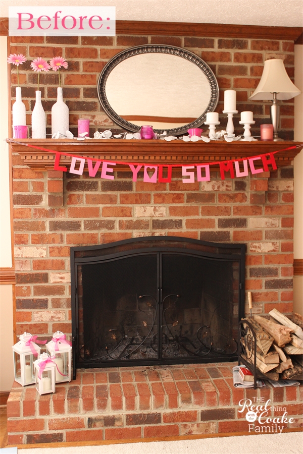 My Exceptionally Easy And Dramatic Fireplace Makeover Exceptionally Easy And Dramatic Fireplace Makeover If You Have A Brick Can