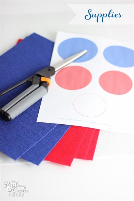 4th of july crafts easy to make felt napkin rings