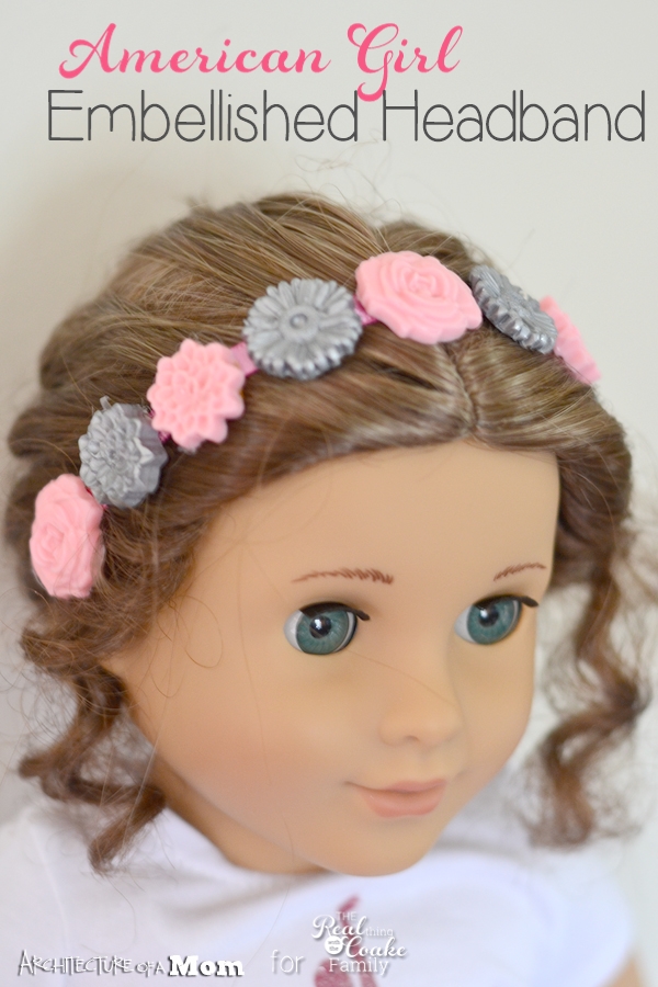 American Girl Crafts Make A Pretty Embellished Headband