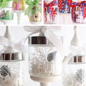 Decorating Ideas ~ A Year of Apothecary Jars