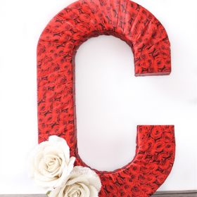 Gorgeous Rose Ribbon Valentine’s Day Wreath
