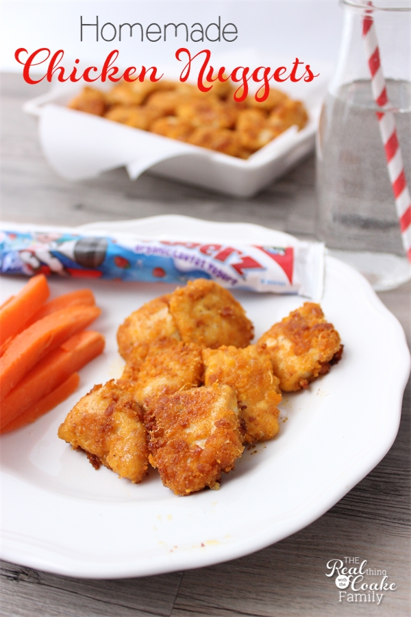 Homemade Chicken Nuggets - Easy Dinner Ideas