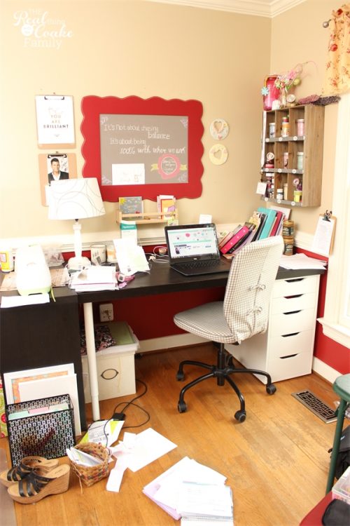 My Cute And Crafty Way To Organize My Home Office