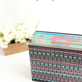 My Cute and Crafty Way to Organize My Home Office