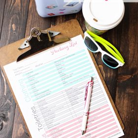 Free Printable Packing List