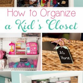 A Tale of 2 Doors and an Organized Kid’s Closet