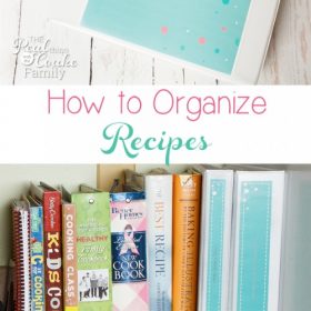 Getting (and Keeping) Recipes Real Organized