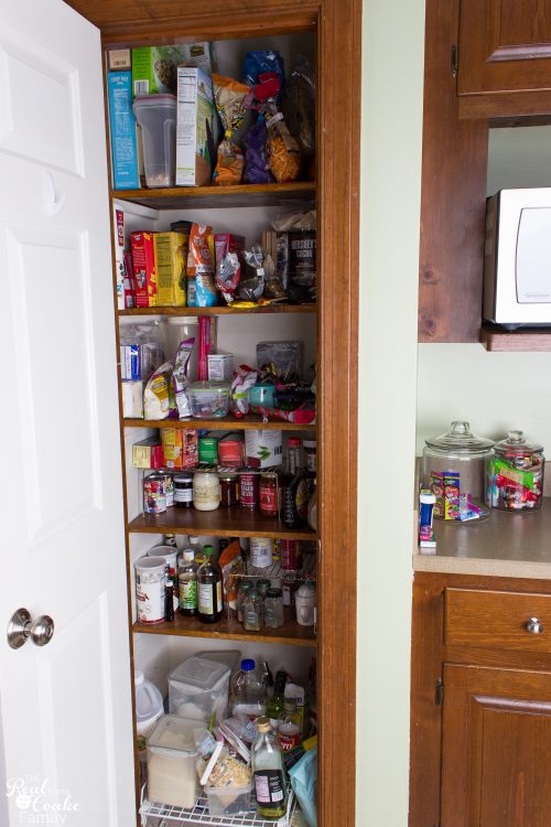 Real Gorgeous Organized Kitchen Pantry