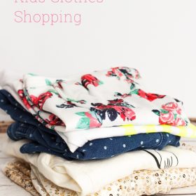Real Organized Kids Clothes Shopping