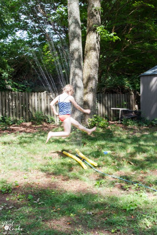 Sprinkler High Jump