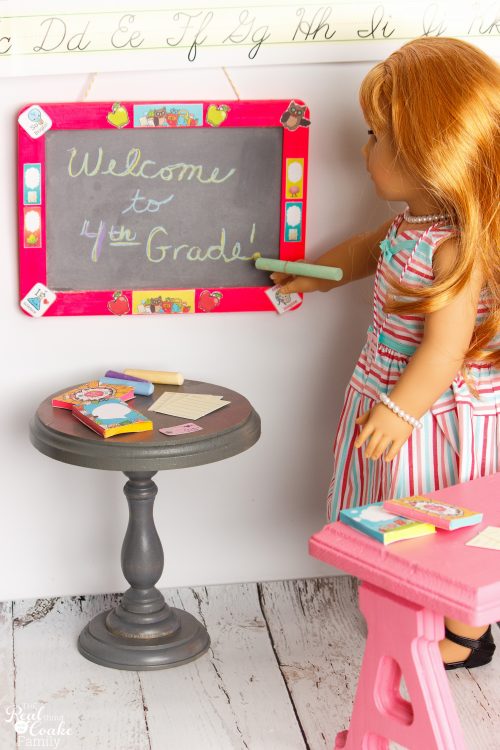 Cute DIY Back to School American Girl Doll Crafts