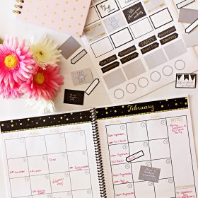 Real Organized Printable Calendar