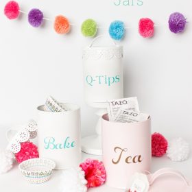 DIY Organization idea with a Cute Craft