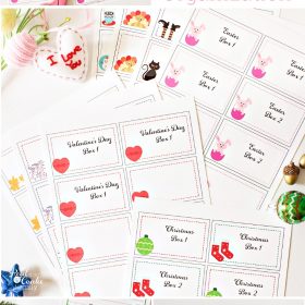 Love these holiday storage organization ideas! This DIY system with printables makes it so easy to organize all of the holiday decorations in my attic and garage.