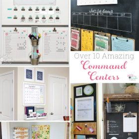 Over 10 Great DIY Family Command Centers