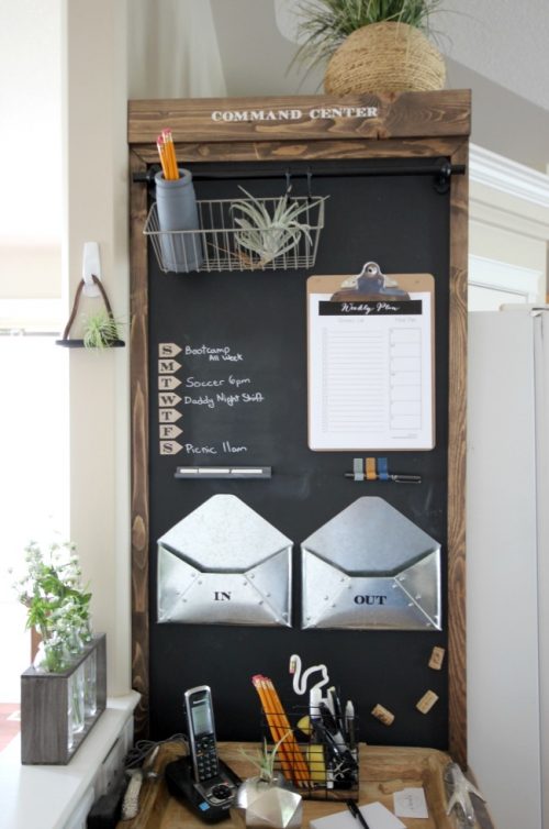 Over 10 Great Diy Family Command Centers For Any Home