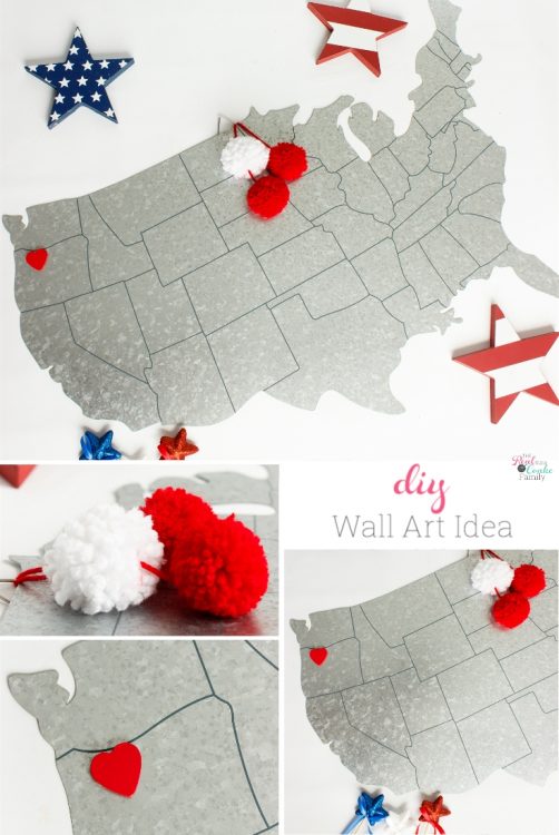 Add Cuteness with this Simple and Cheap DIY Wall Art Idea