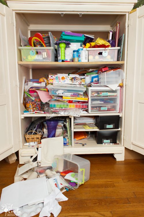 Great Craft Cabinet Organization Ideas For Small Spaces