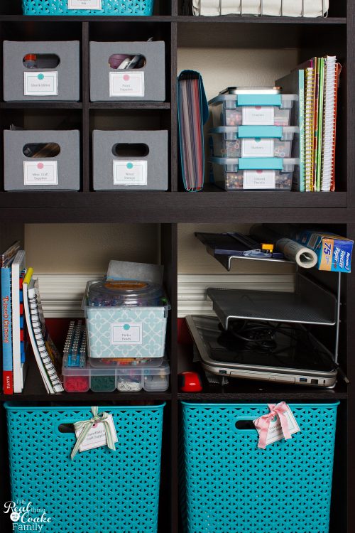Craft Closet Organization Ideas Part - 36: Great Small Space Craft Organization And Storage Ideas. DIY Ideas For Using A Cabinet To