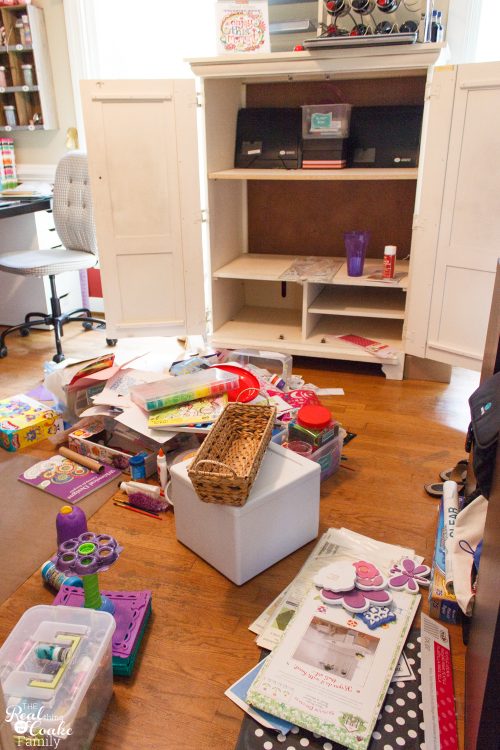 Great Craft Cabinet Organization Ideas For Small Spaces