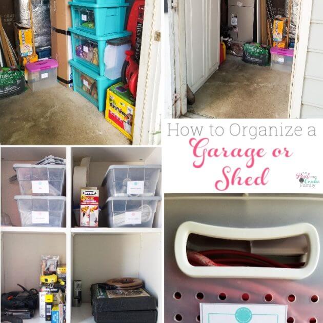 How to Organize Garage Storage (or a Shed)