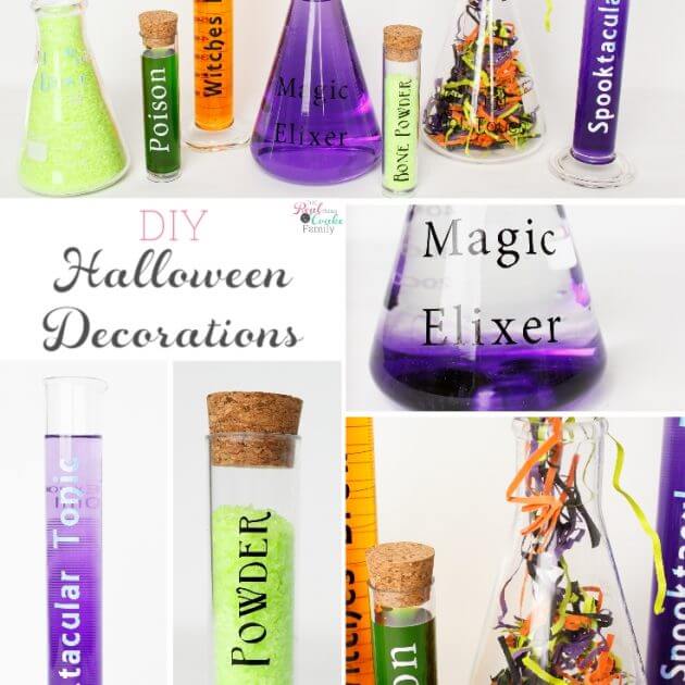 Fun Science Themed DIY Halloween Crafts and Decorations