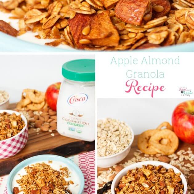 Homemade Apple and Almond Granola Recipe