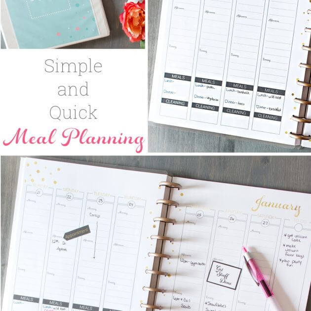 How to Meal Plan ~ A Simple and Quick Guide for Busy Moms