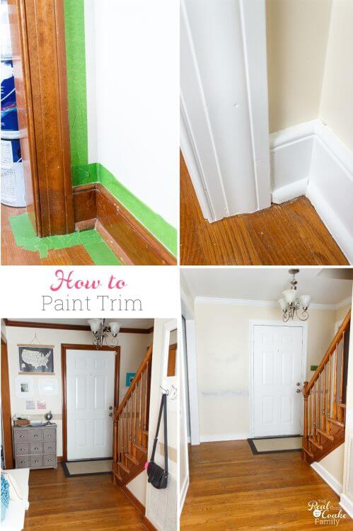 how to paint trim the real thing with the coake family