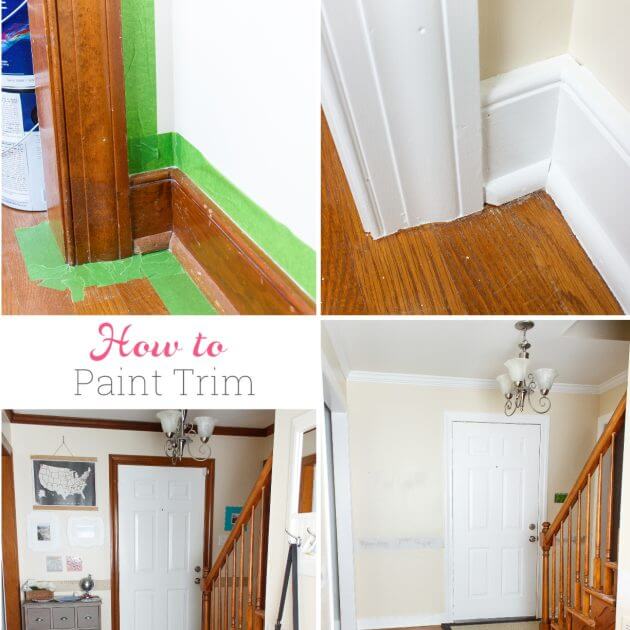 How to Paint Trim