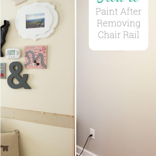 How to Paint After Removing Chair Rail