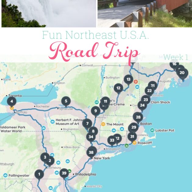 Fun Northeast USA Family Road Trip – Week 1