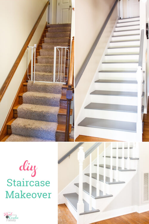 Your How To Guide For Painting Stairs The Real Thing With The