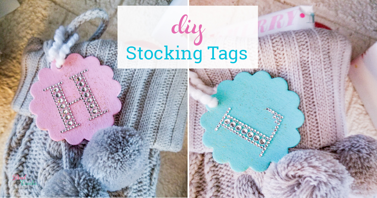 How to Make These Cute Personalized Stocking Tags The Real Thing with
